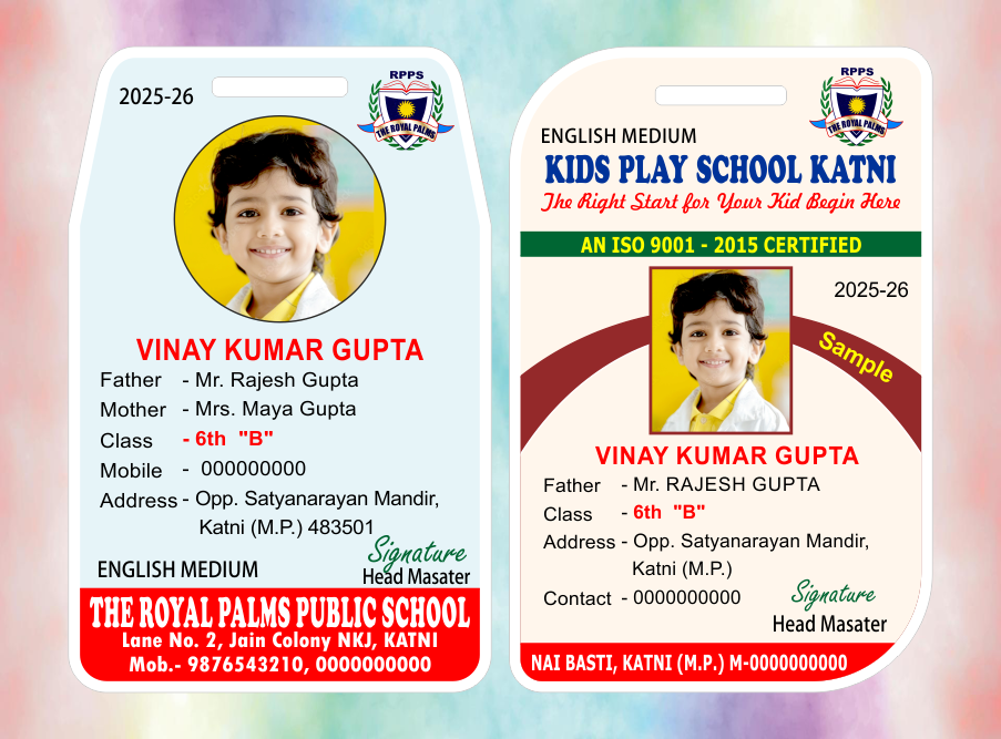 Acrylic ID Card